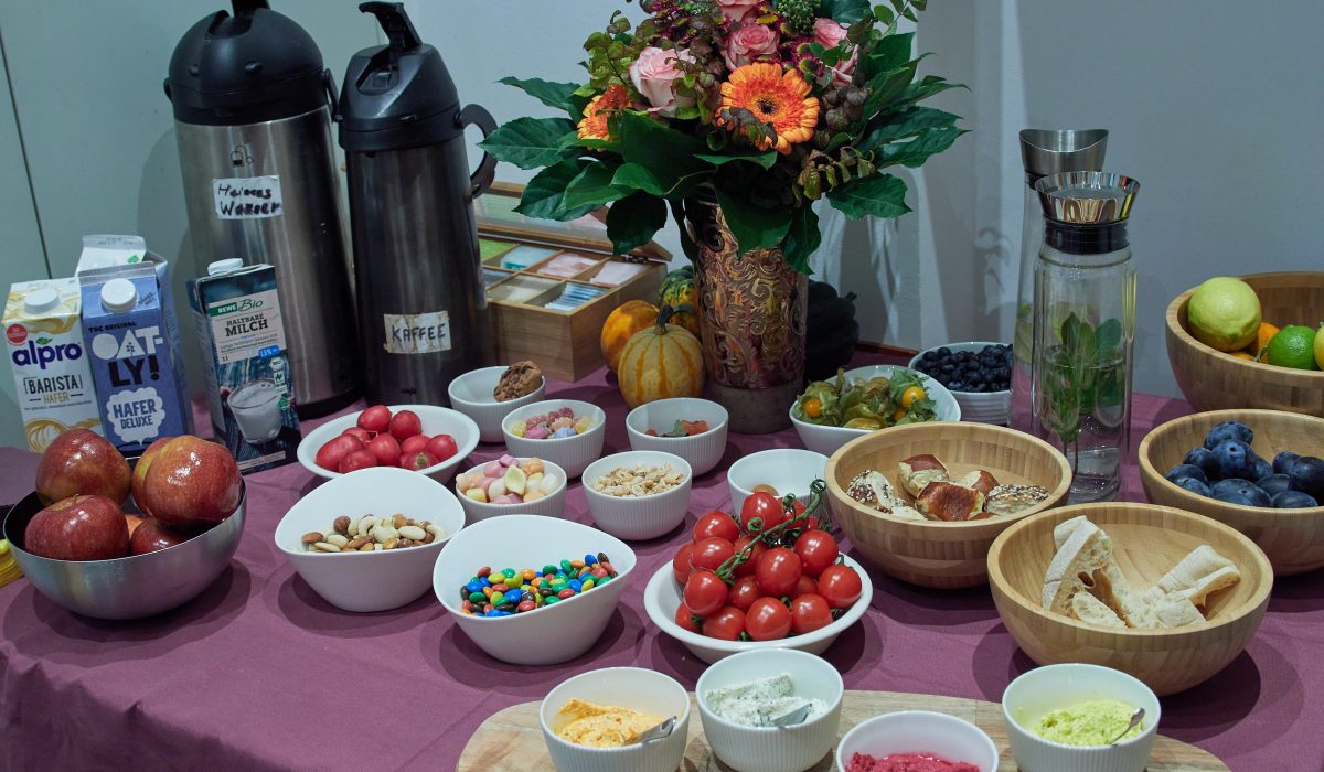 Buffet bei der NLP-Ausbildung im ifapp
