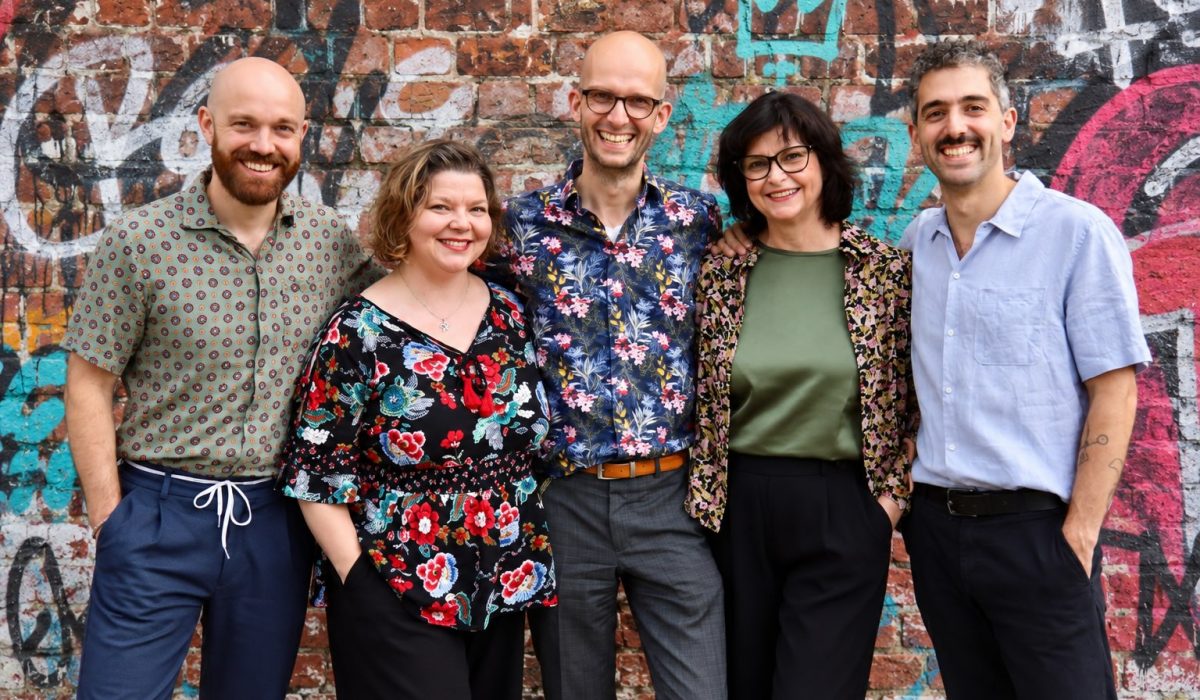 ifapp-Team: Dennis Meyerhoff, Djuke nickelsen, Sascha Neumann, Bärbel Befort, Sertac Sahin